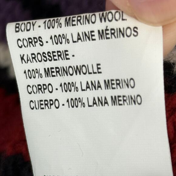 Mandinga Catedral Hand Knit Wool Sweater Aztec Chunky Anthropologie S NEW - Picture 8 of 8